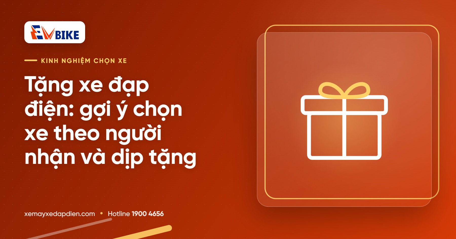 Tặng xe đạp điện: gợi ý chọn xe theo người nhận và dịp tặng