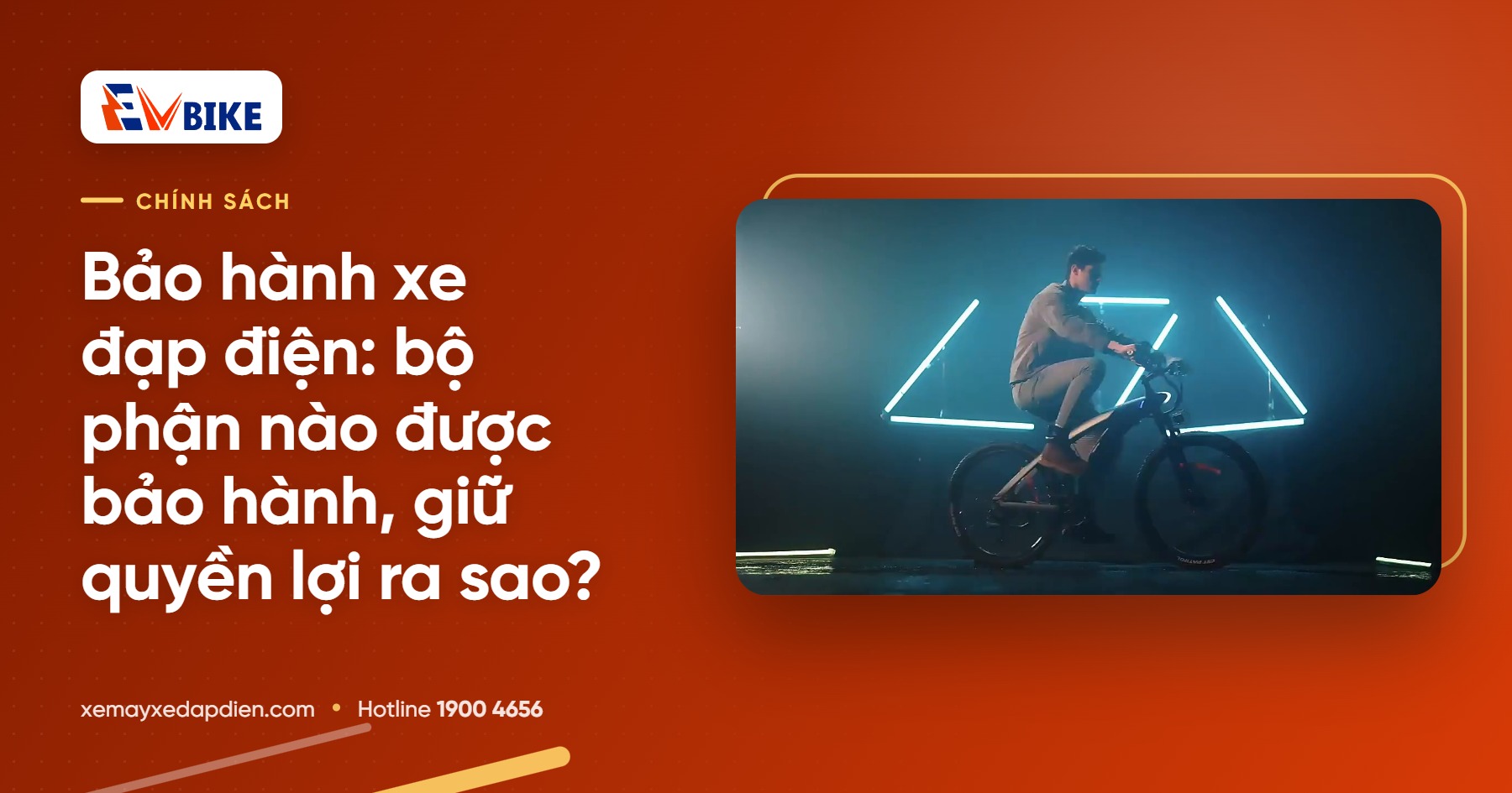 Bảo hành xe đạp điện: bộ phận nào được bảo hành, giữ quyền lợi ra sao?