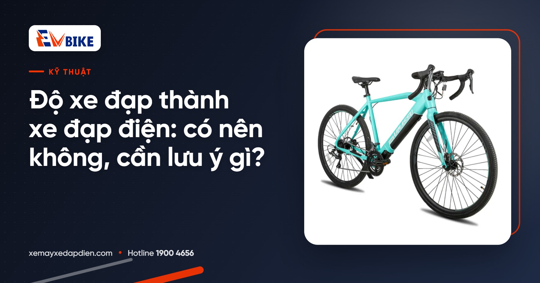 Độ xe đạp thành xe đạp điện: có nên không, cần lưu ý gì?