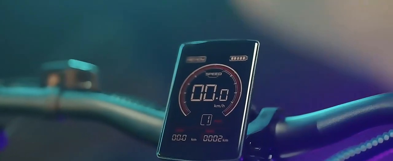 Màn hình hiển thị trên ghi đông xe đạp trợ lực
