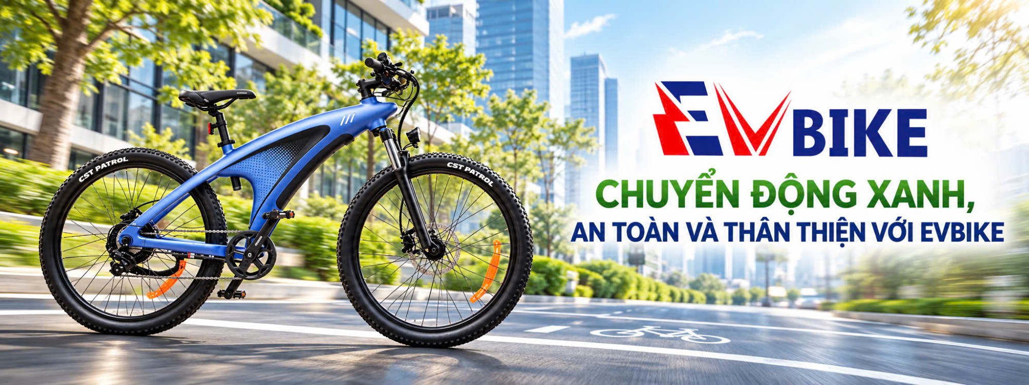 EVBIKE – chuyển động xanh, an toàn và thân thiện