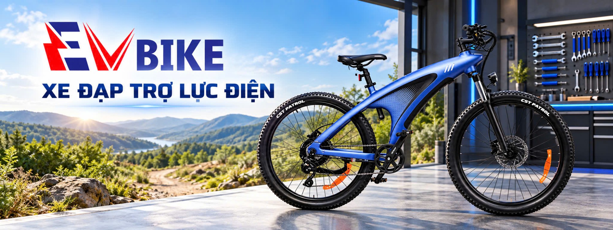 EVBIKE – xe đạp trợ lực điện